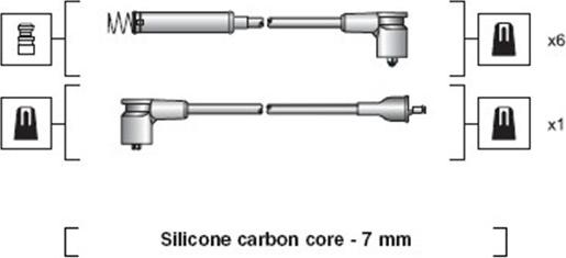 Magneti Marelli 941318111074 - Set kablova za paljenje www.molydon.hr