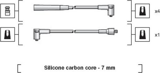 Magneti Marelli 941318111071 - Set kablova za paljenje www.molydon.hr