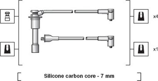 Magneti Marelli 941318111078 - Set kablova za paljenje www.molydon.hr