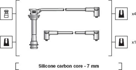 Magneti Marelli 941318111077 - Set kablova za paljenje www.molydon.hr
