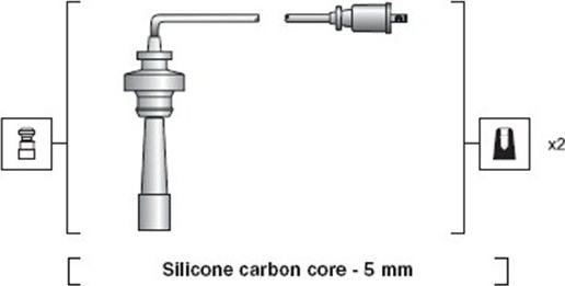 Magneti Marelli 941318111192 - Set kablova za paljenje www.molydon.hr