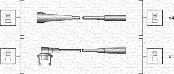 Magneti Marelli 941318111145 - Set kablova za paljenje www.molydon.hr