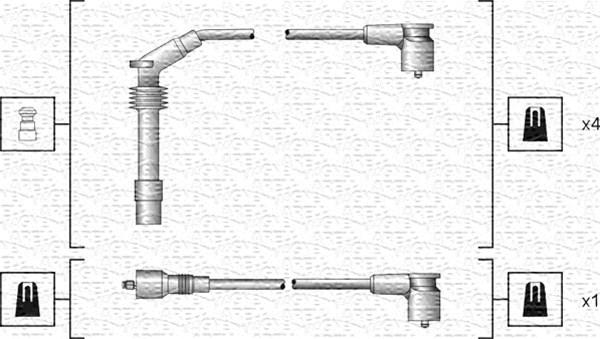 Magneti Marelli 941318111140 - Set kablova za paljenje www.molydon.hr