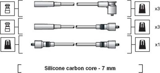 Magneti Marelli 941318111141 - Set kablova za paljenje www.molydon.hr