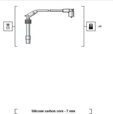 Magneti Marelli 941318111159 - Set kablova za paljenje www.molydon.hr