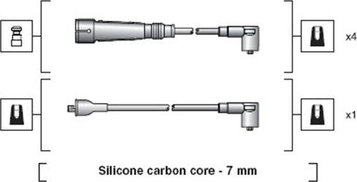 Magneti Marelli 941318111155 - Set kablova za paljenje www.molydon.hr