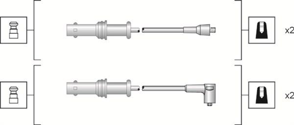 Magneti Marelli 941318111152 - Set kablova za paljenje www.molydon.hr