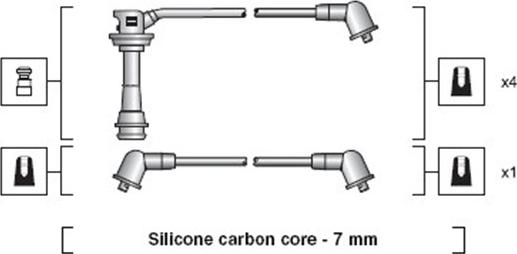 Magneti Marelli 941318111105 - Set kablova za paljenje www.molydon.hr