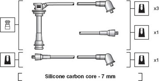 Magneti Marelli 941318111100 - Set kablova za paljenje www.molydon.hr