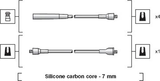 Magneti Marelli 941318111115 - Set kablova za paljenje www.molydon.hr