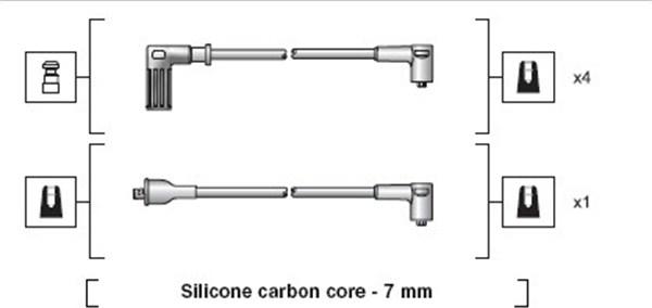 Magneti Marelli 941318111118 - Set kablova za paljenje www.molydon.hr