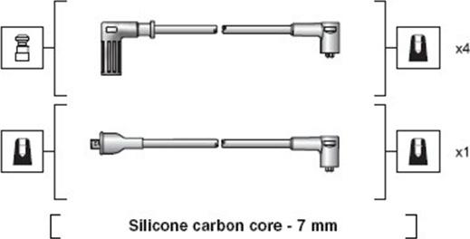 Magneti Marelli 941318111113 - Set kablova za paljenje www.molydon.hr