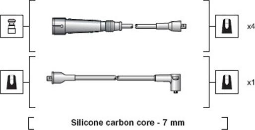 Magneti Marelli 941318111112 - Set kablova za paljenje www.molydon.hr