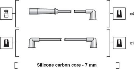 Magneti Marelli 941318111184 - Set kablova za paljenje www.molydon.hr