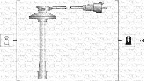 Magneti Marelli 941318111186 - Set kablova za paljenje www.molydon.hr