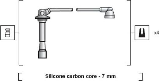 Magneti Marelli 941318111180 - Set kablova za paljenje www.molydon.hr