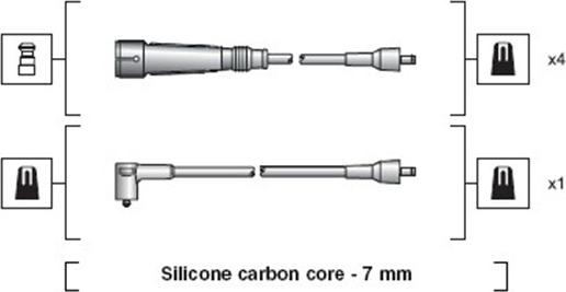 Magneti Marelli 941318111129 - Set kablova za paljenje www.molydon.hr