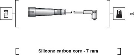 Magneti Marelli 941318111123 - Set kablova za paljenje www.molydon.hr