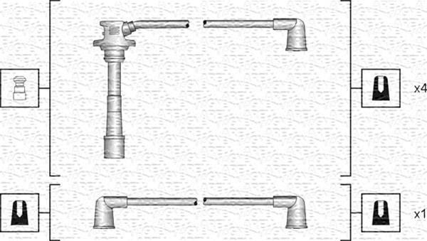 Magneti Marelli 941318111176 - Set kablova za paljenje www.molydon.hr