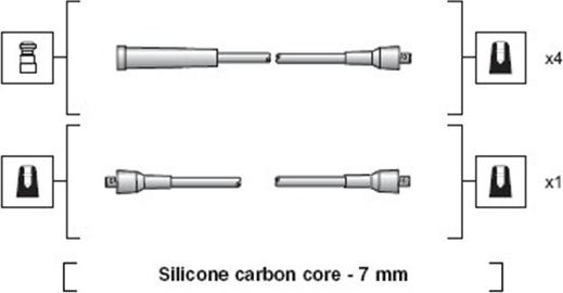 Magneti Marelli 941318111171 - Set kablova za paljenje www.molydon.hr