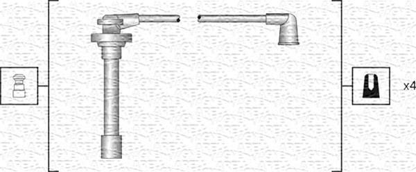 Magneti Marelli 941318111172 - Set kablova za paljenje www.molydon.hr