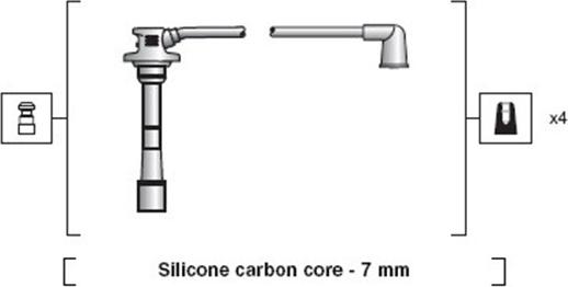 Magneti Marelli 941318111177 - Set kablova za paljenje www.molydon.hr