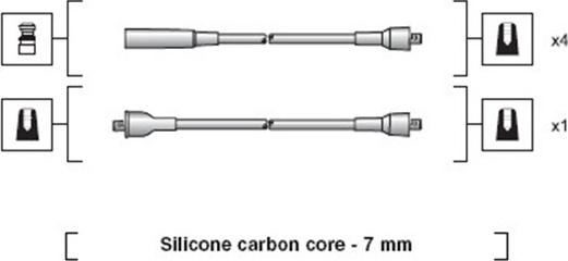 Magneti Marelli 941318111240 - Set kablova za paljenje www.molydon.hr