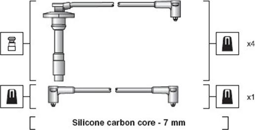 Magneti Marelli 941318111264 - Set kablova za paljenje www.molydon.hr