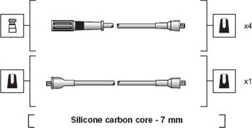 Magneti Marelli 941318111265 - Set kablova za paljenje www.molydon.hr