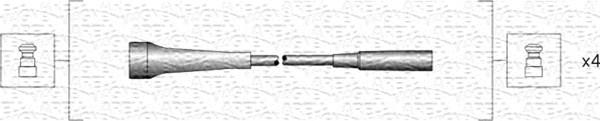 Magneti Marelli 941318111266 - Set kablova za paljenje www.molydon.hr