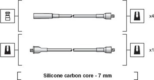 Magneti Marelli 941318111230 - Set kablova za paljenje www.molydon.hr