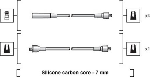 Magneti Marelli 941318111232 - Set kablova za paljenje www.molydon.hr