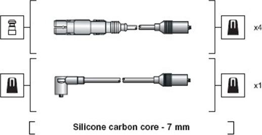 Magneti Marelli 941318111270 - Set kablova za paljenje www.molydon.hr