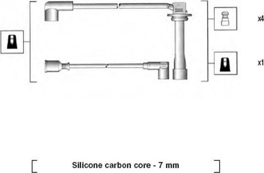 Magneti Marelli 941325010895 - Set kablova za paljenje www.molydon.hr