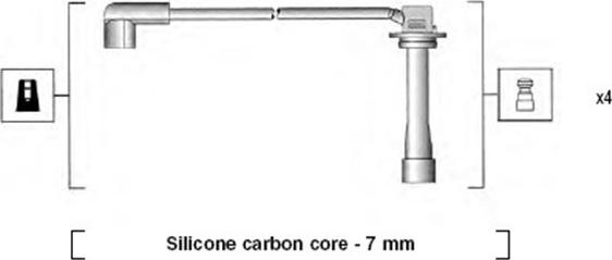 Magneti Marelli 941325140905 - Set kablova za paljenje www.molydon.hr