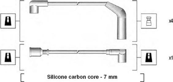 Magneti Marelli 941255040814 - Set kablova za paljenje www.molydon.hr