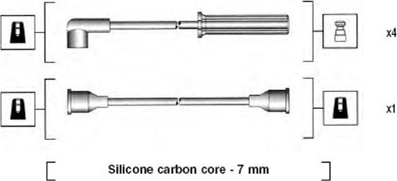 Magneti Marelli 941255080818 - Set kablova za paljenje www.molydon.hr