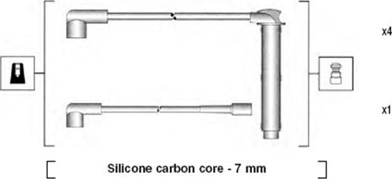 Magneti Marelli 941255110821 - Set kablova za paljenje www.molydon.hr