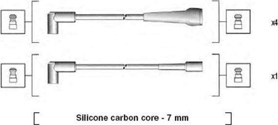 Magneti Marelli 941215060791 - Set kablova za paljenje www.molydon.hr