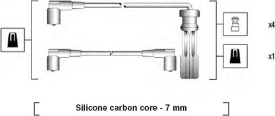 Magneti Marelli 941215190803 - Set kablova za paljenje www.molydon.hr