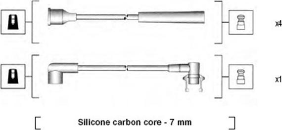 Magneti Marelli 941215130798 - Set kablova za paljenje www.molydon.hr