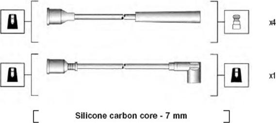 Magneti Marelli 941215210804 - Set kablova za paljenje www.molydon.hr