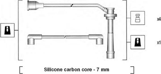 Magneti Marelli 941285090845 - Set kablova za paljenje www.molydon.hr