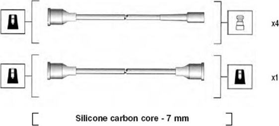 Magneti Marelli 941285030841 - Set kablova za paljenje www.molydon.hr