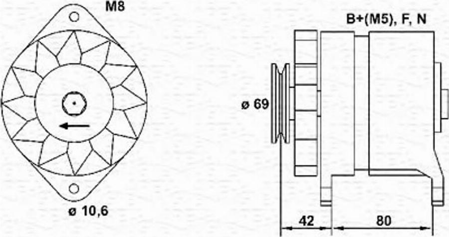 Magneti Marelli 943346046010 - Alternator www.molydon.hr