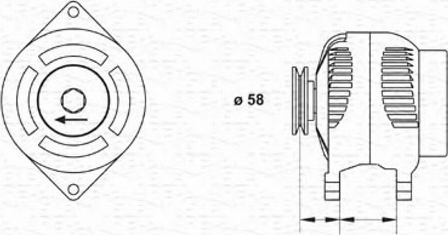 Magneti Marelli 943346053010 - Alternator www.molydon.hr