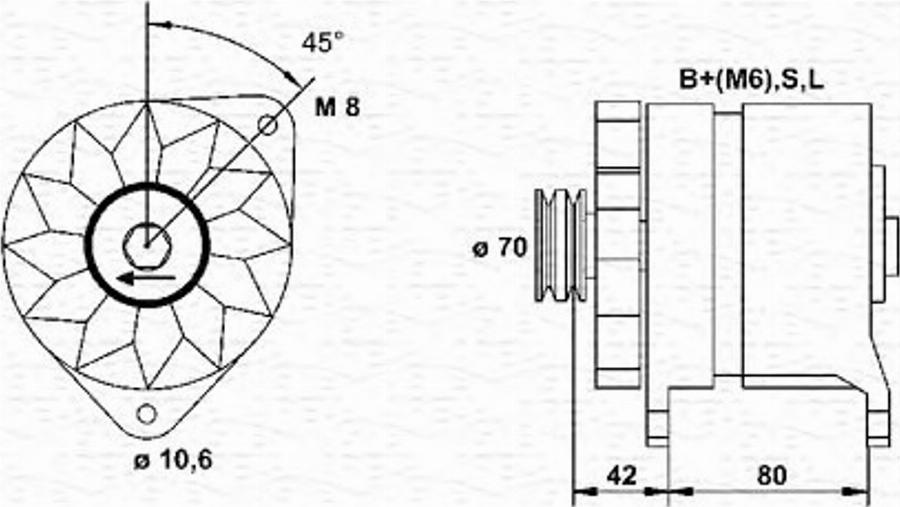 Magneti Marelli 943346062010 - Alternator www.molydon.hr