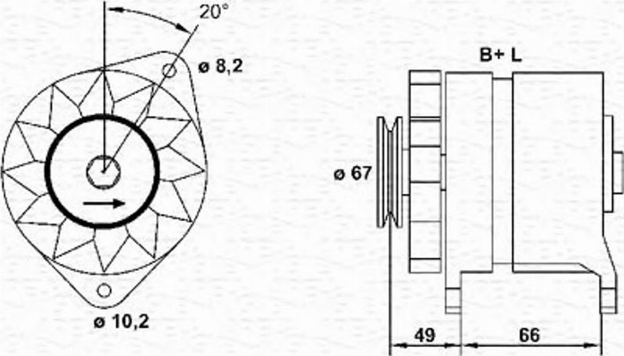 Magneti Marelli 943346009010 - Alternator www.molydon.hr