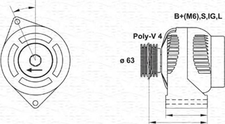 Magneti Marelli 943346008010 - Alternator www.molydon.hr