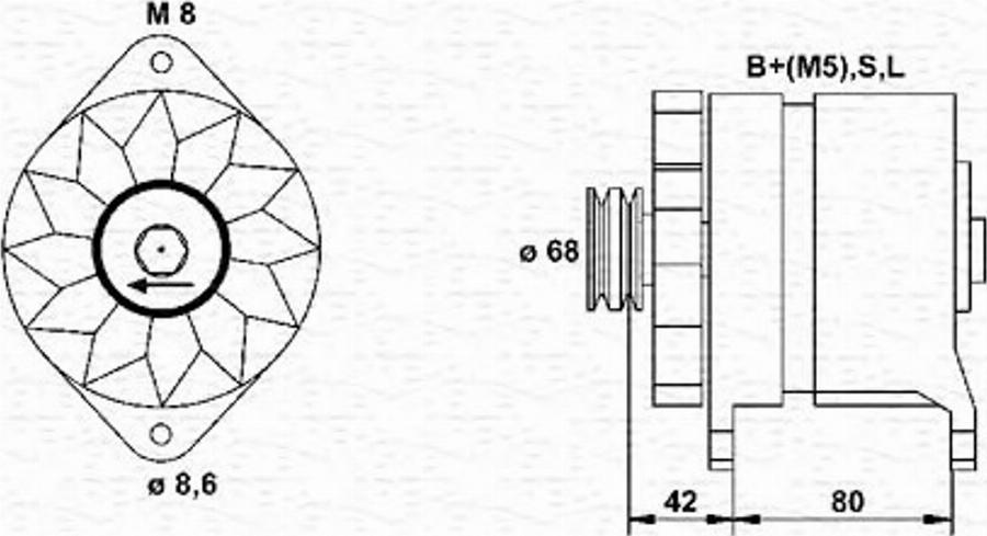 Magneti Marelli 943346012010 - Alternator www.molydon.hr